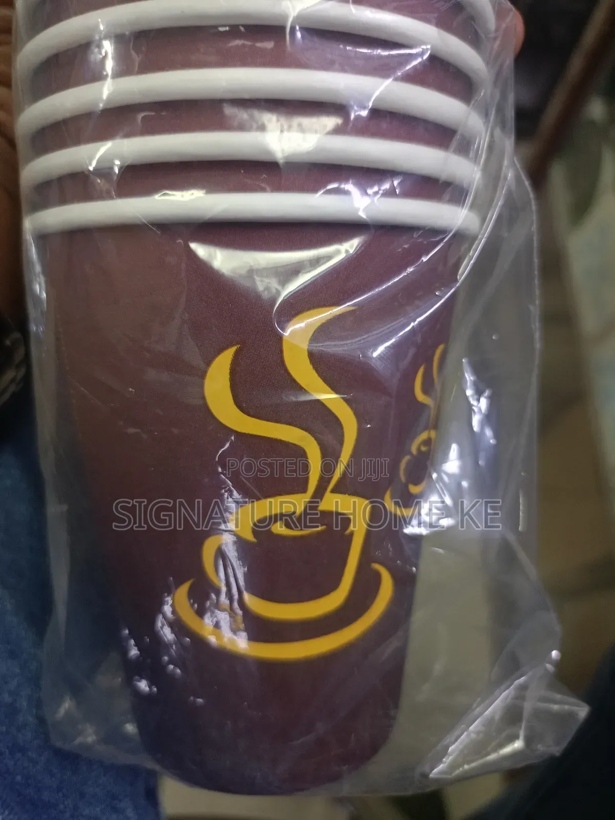 50pcs Disposable Coffee Cups Coffee Mugs