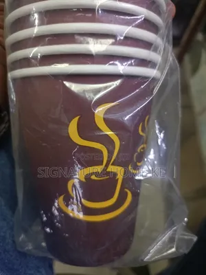 50pcs Disposable Coffee Cups Coffee Mugs