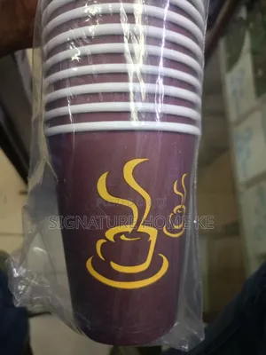 50pcs Disposable Coffee Cups Coffee Mugs