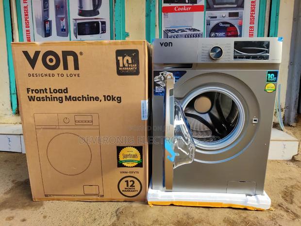 *Von Fully Automatic Washing Machine 10kg