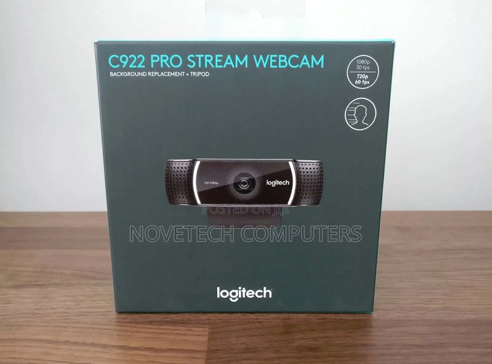 Genuine Logitech C922 Pro Stream Hd Webcam Black 960-001087 Brand New