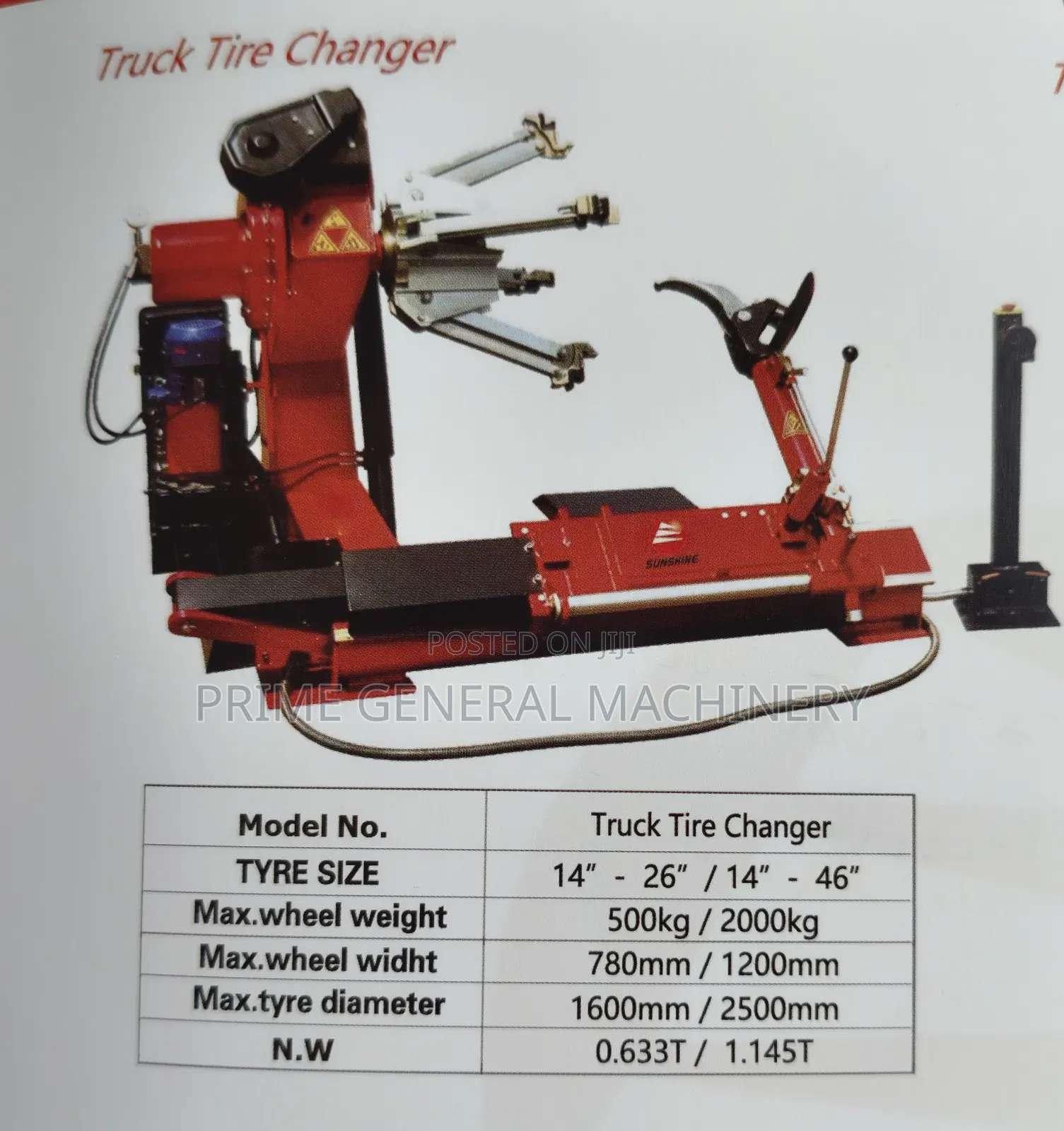 Truck Tire Changer