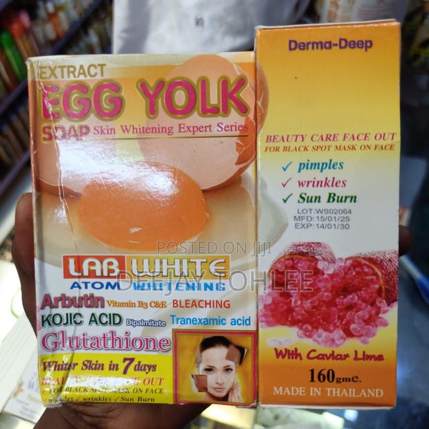 Extract Egg York Soap Skin Whitening Expert Series