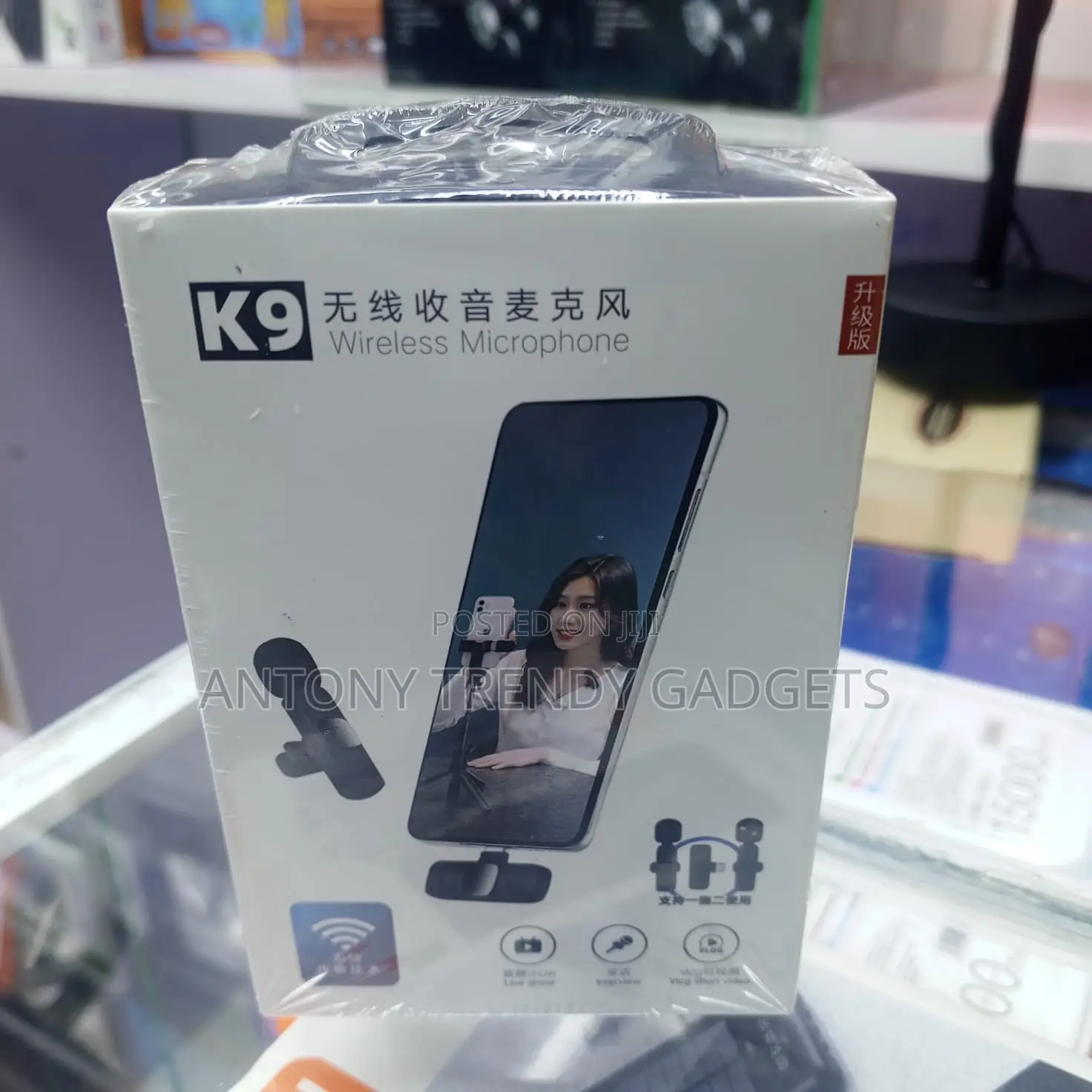  Portable Wireless Microphone Set for Content Creators
