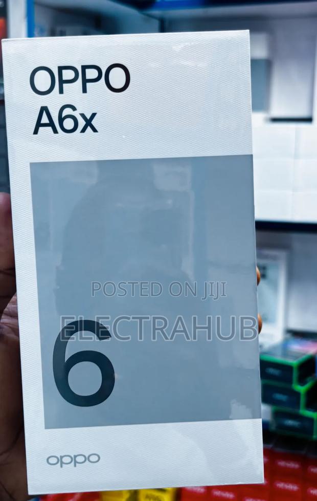 New Oppo A6x 256 GB Black - main view