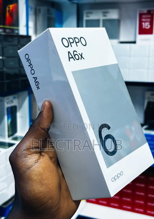 New Oppo A6x 256 GB Black - thumbnail 2