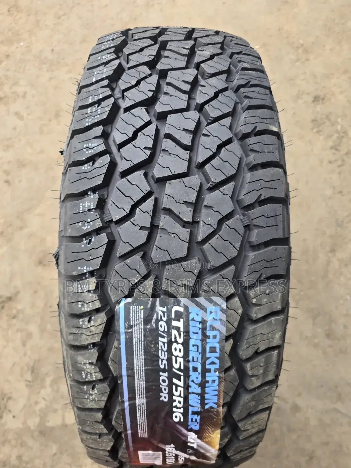 285 /75 R16 Blackhark Tyres (All Terrein)