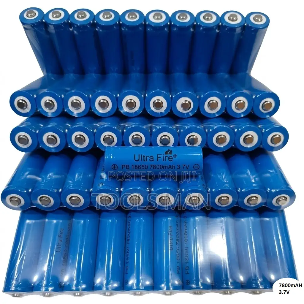 7800mah 3.7v Rechargeable Li-Ion Battery/ Ultra Fire 18650 Batteries