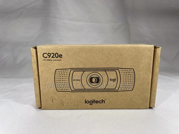 Authentic Logitech C920e Webcam Black 1080p Brand New Sealed - main view