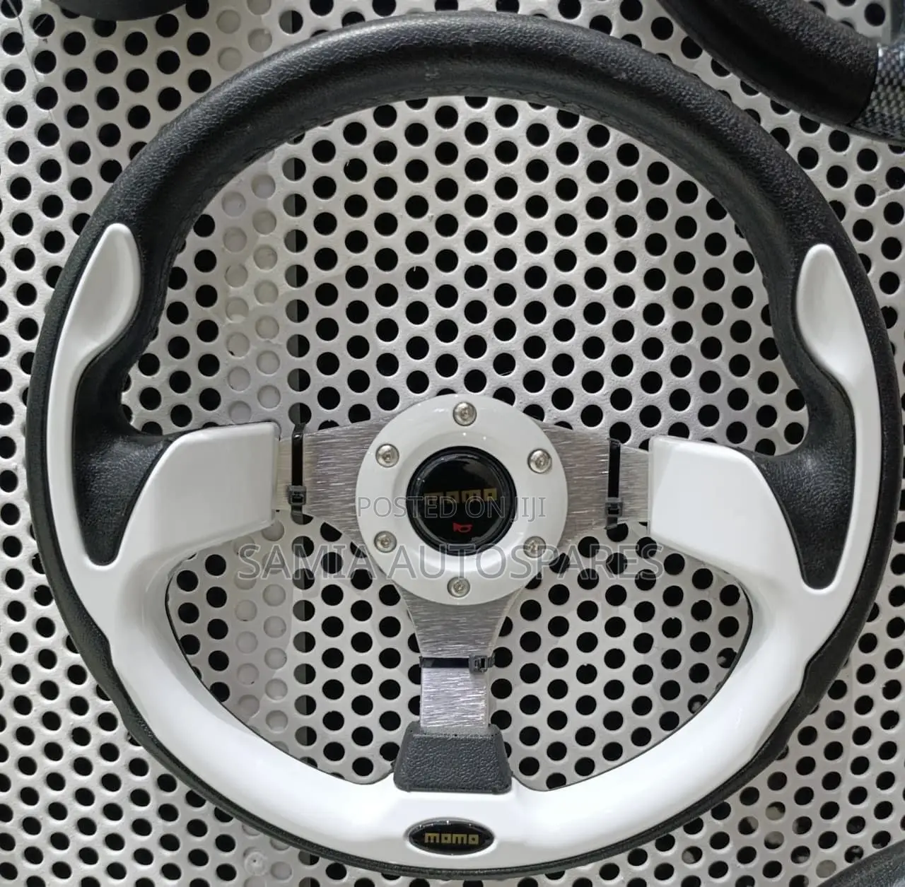 Momo Sports Steering Wheel - White
