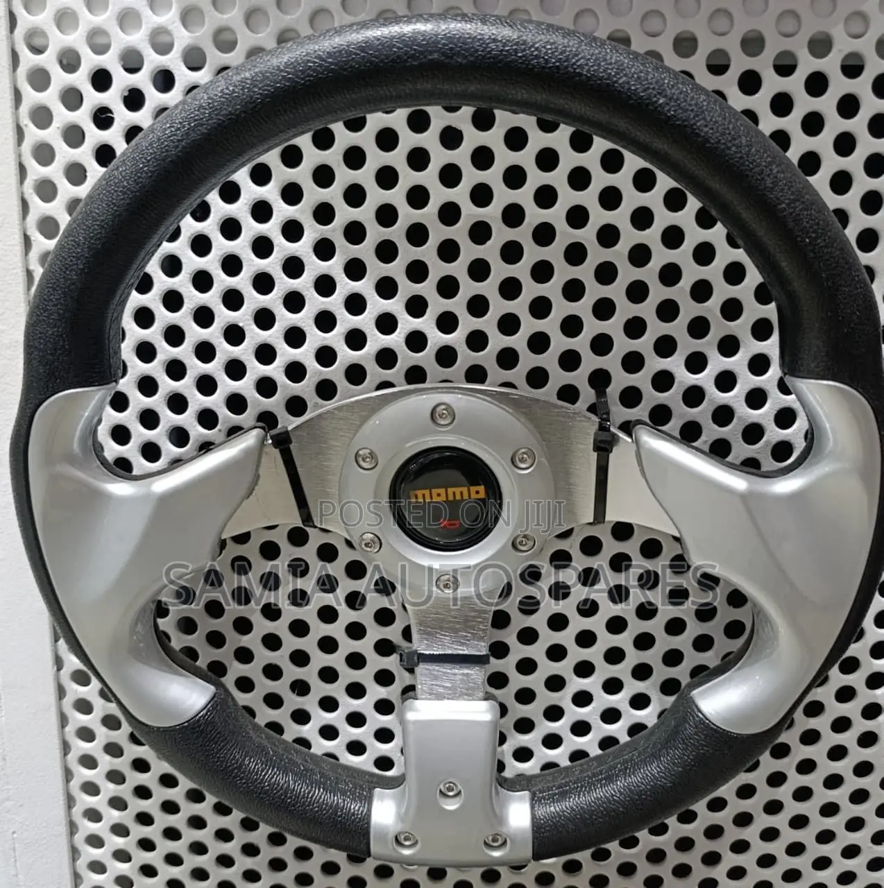 Momo Sport Steering Wheel - Silver