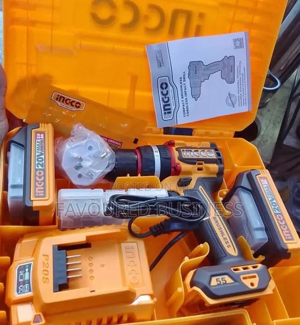 Top Guarantee Ingco Drill /New Compact Brushless Imapct Drill Ingco - main view