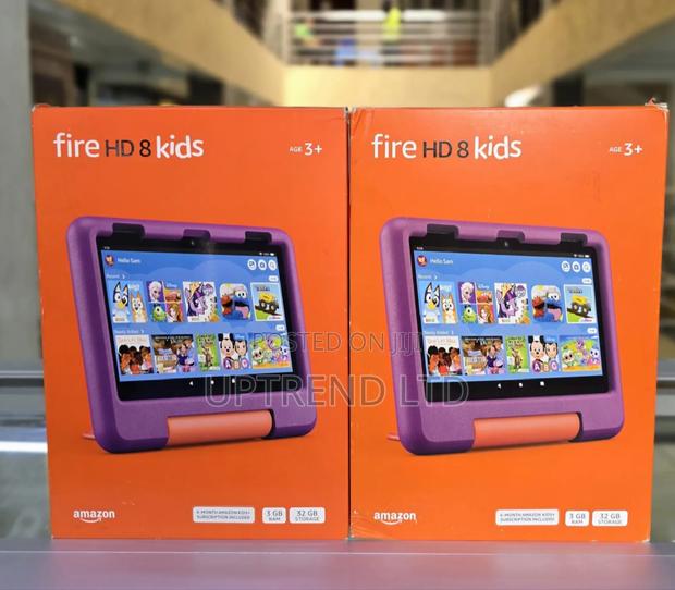 New Amazon Fire HD 8 Kids Edition 2018 32 GB Black - thumbnail 2