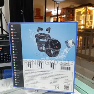 Haino Teko 12 Smart Watch Combo Earbuds 10 Days Battery