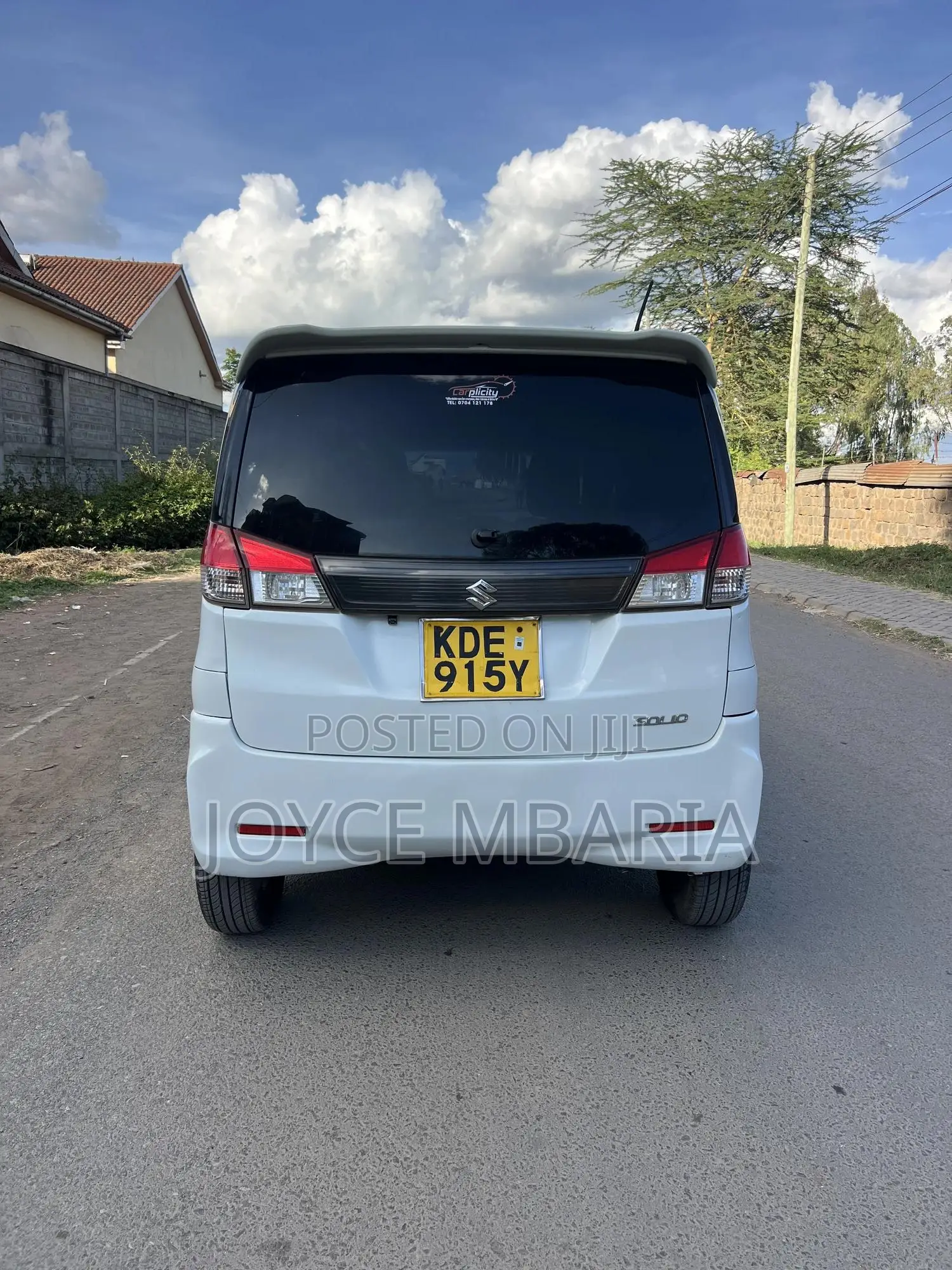 Suzuki Solio 2015 White