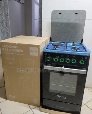 Syinix Cooker,3gas+1hotplate With Electric Oven (1yr Warranty)