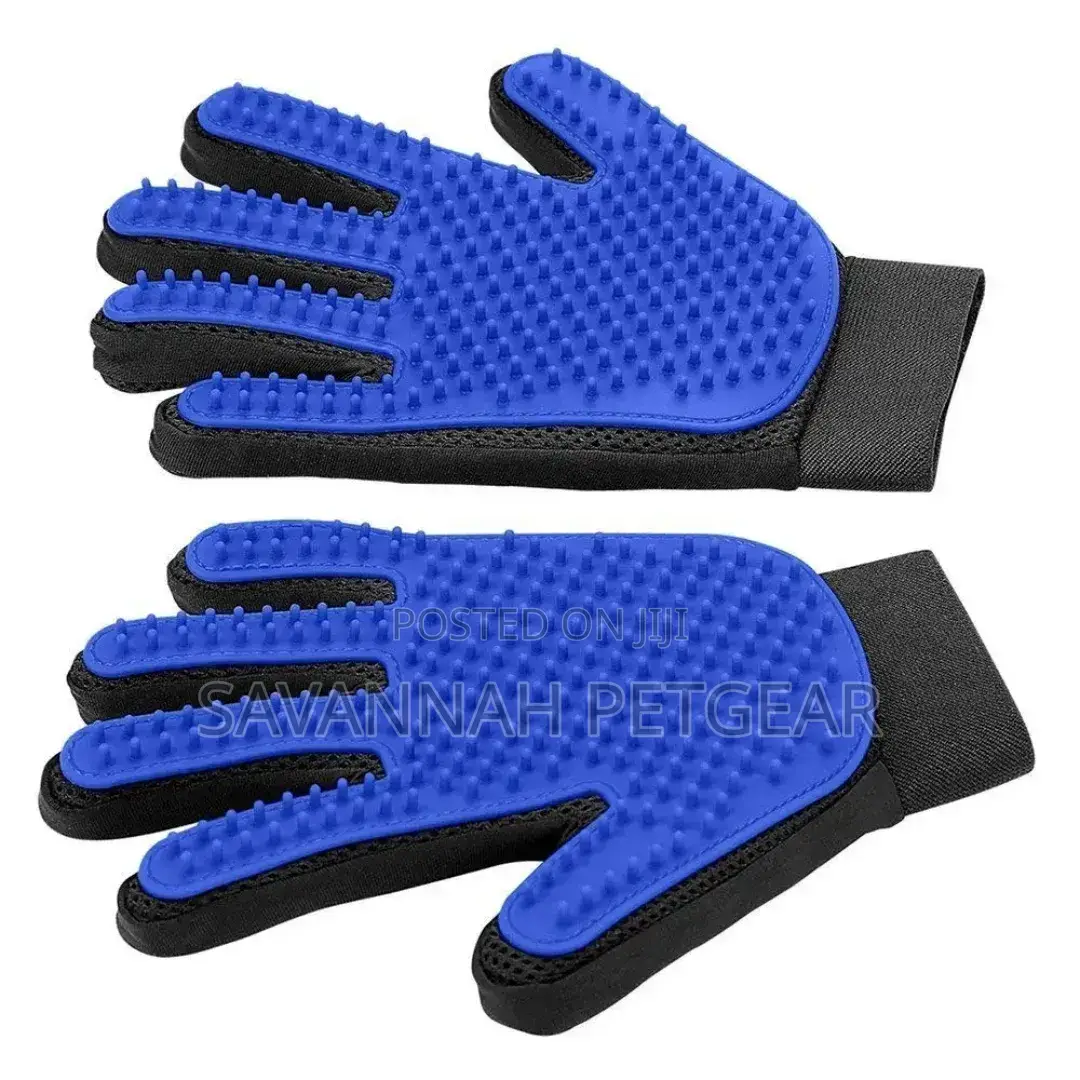 Pet Grooming Gentle Efficient Hair Fur Removal Bath Glove Brush