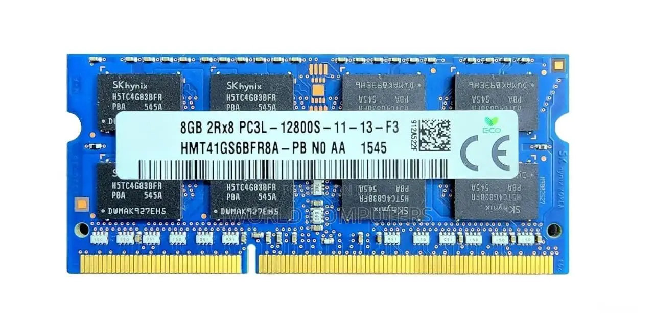 (Micron, Skhynix) 8 Gb Pc3l 12800s 1600 MHZ Laptop Ram