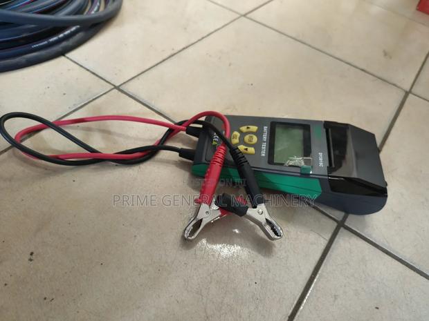 Battery Tester With a Printable Function - main view
