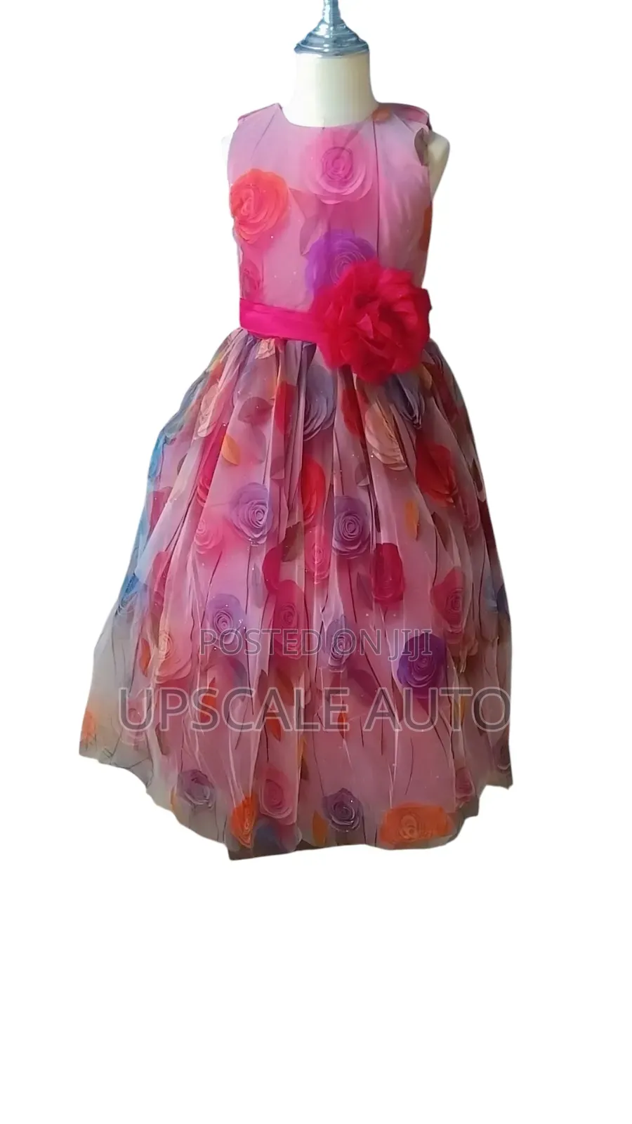 Beautiful 3d Flowered Dress