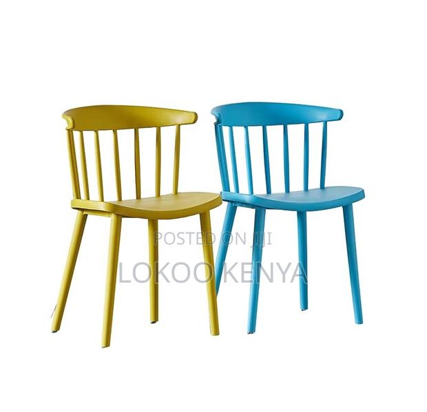 Dining Chair; Plastic Heavy Duty Imported Dining Seat - thumbnail 4