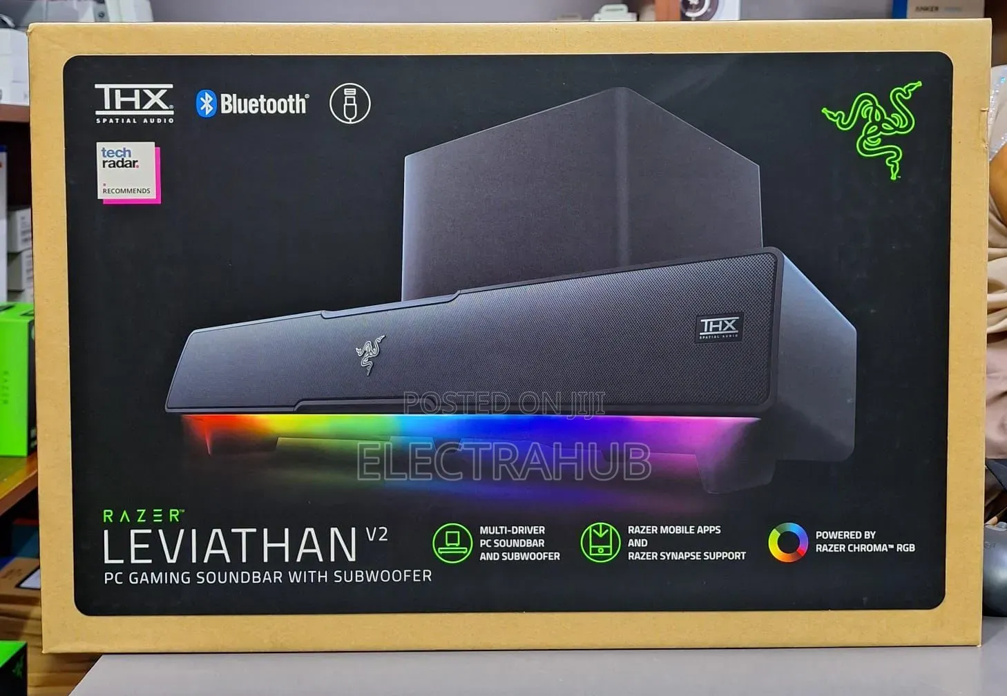 Leviathan Gaming Soundbar With Subwoofer
