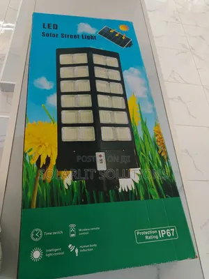 1500 Solar Led Streetlamp