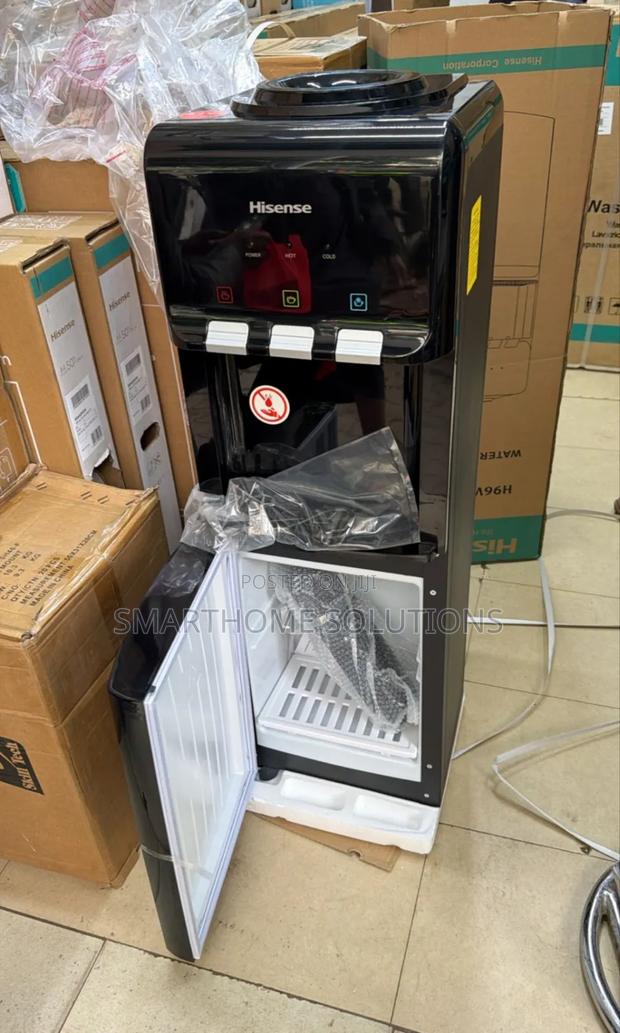 Hisense Water Dispenser Black 3taps - main view