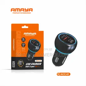 Amaya Car Charger With Lightning