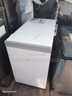 Clean White Deep Freezer