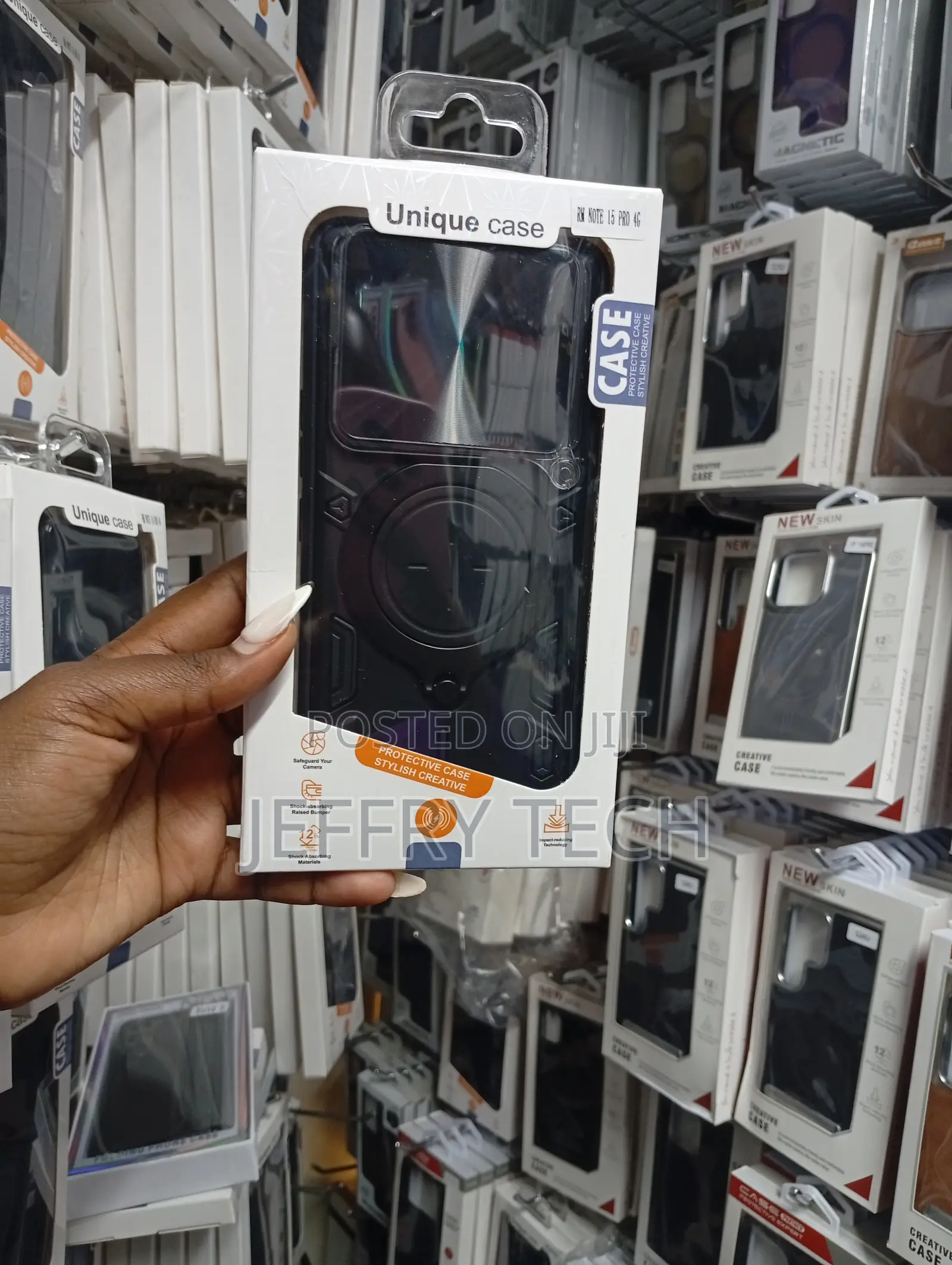 Redmi Note 15 Pro Plus Fancy Case With a Sliding Camera Cover