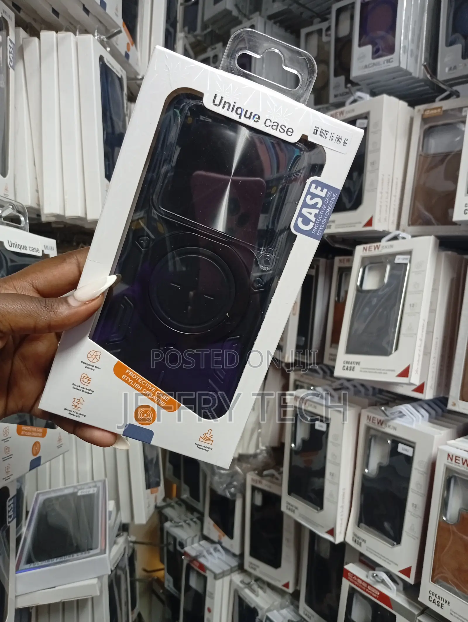 Redmi Note 15 Pro Plus Fancy Case With a Sliding Camera Cover