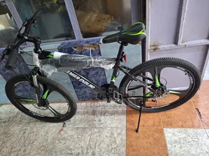 Premier Enduro 26-Inch Spokeless Mountain Bike.