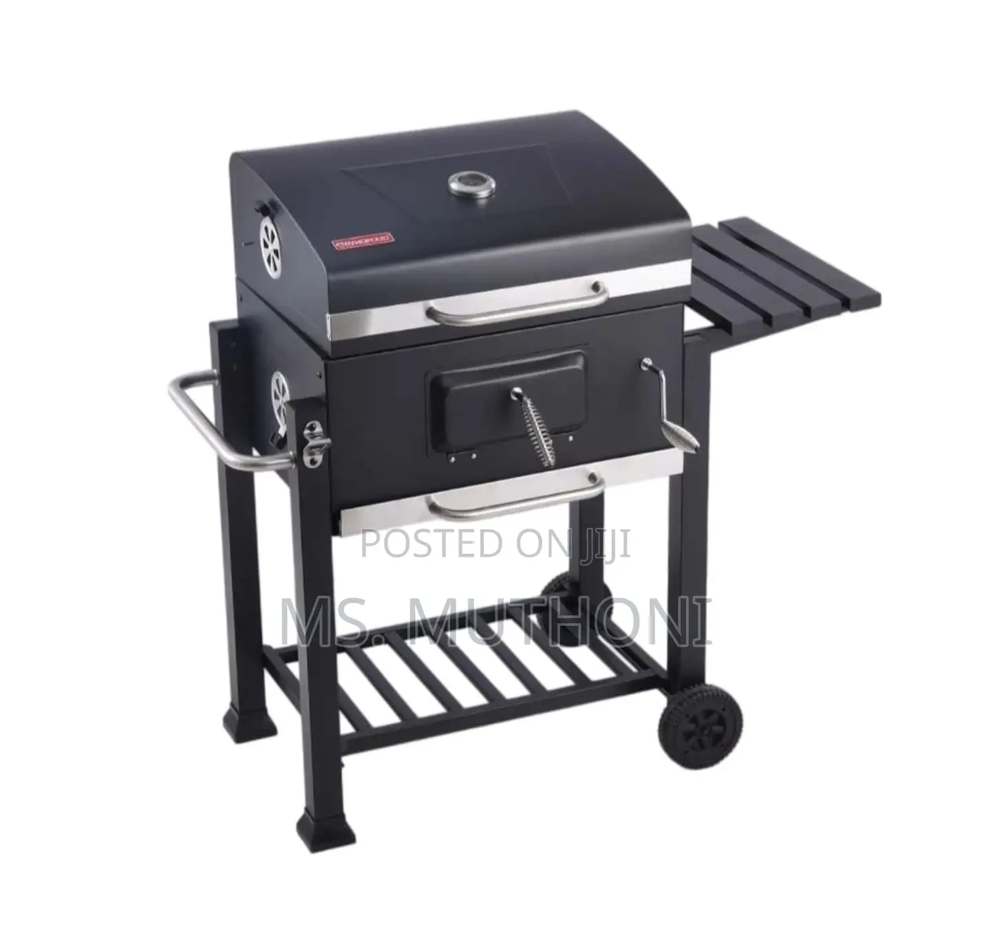 Heavy Duty Commercial BBQ Grill With Side Table