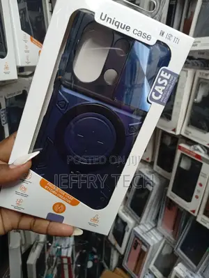 Redmi Note 13 Pro Plus Armor-Style Rugged Case With a Blue Finish.