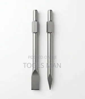 Demolition Bit. Hex Shank Chisel Bit Set for Concrete Masonry.