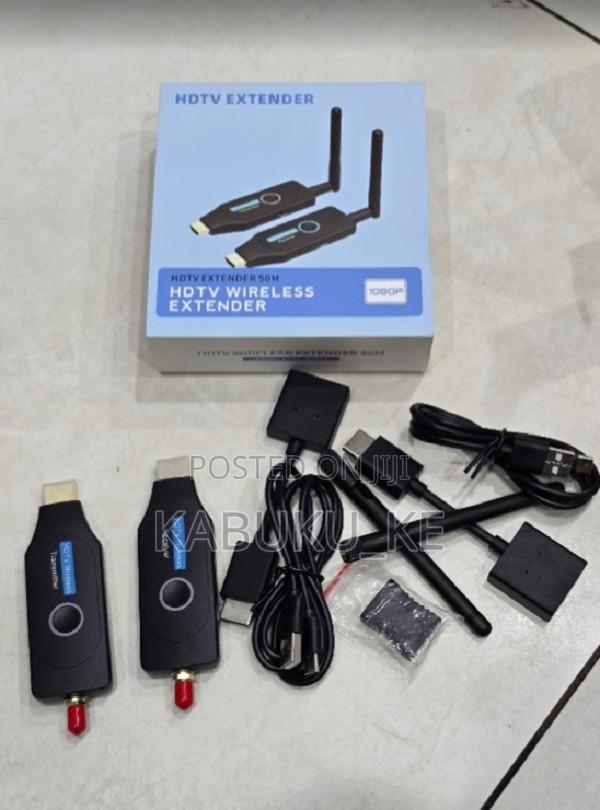 Plug and Play 50m Wireless Hdmi Extender, Transmitter and Receiver