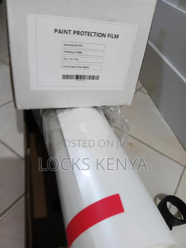 Pearl White Coloured PPF - main view
