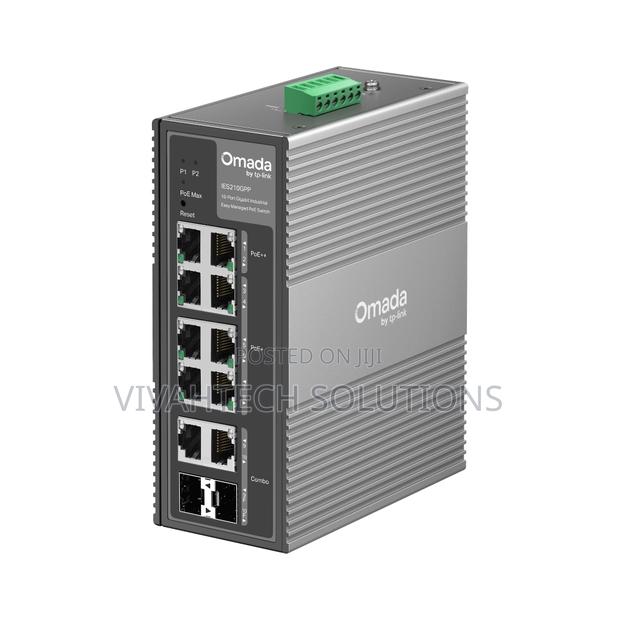 Tp-Link Ies210gpp Omada 10port Gigabit Industrial Easy Managed Switch