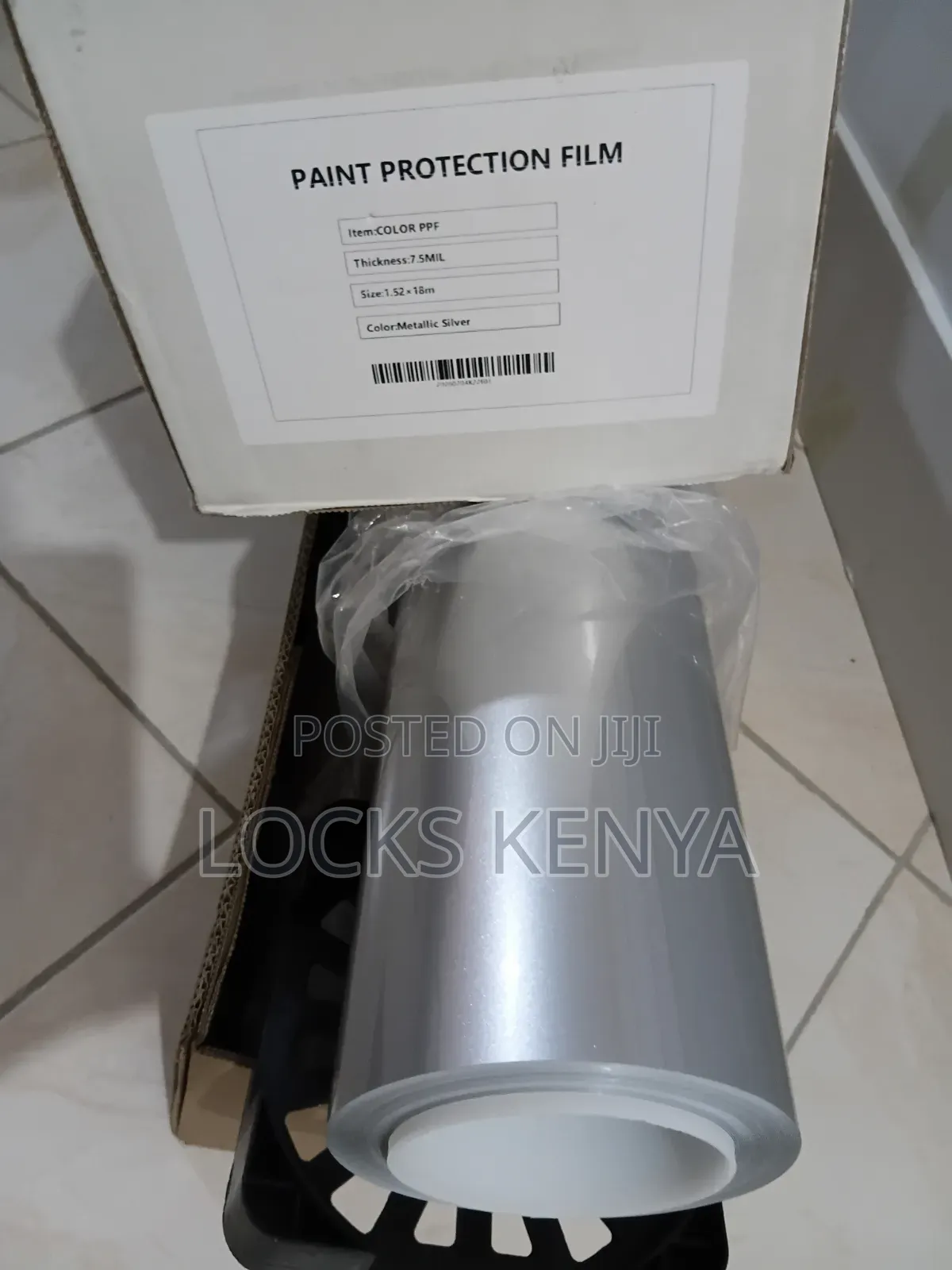 Metallic Silver Coloured PPF
