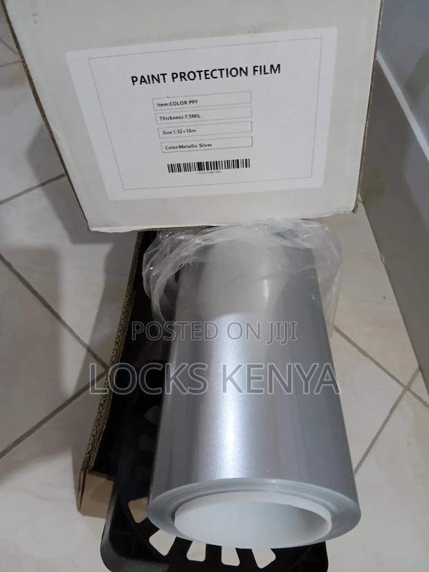 Metallic Silver Coloured PPF - main view