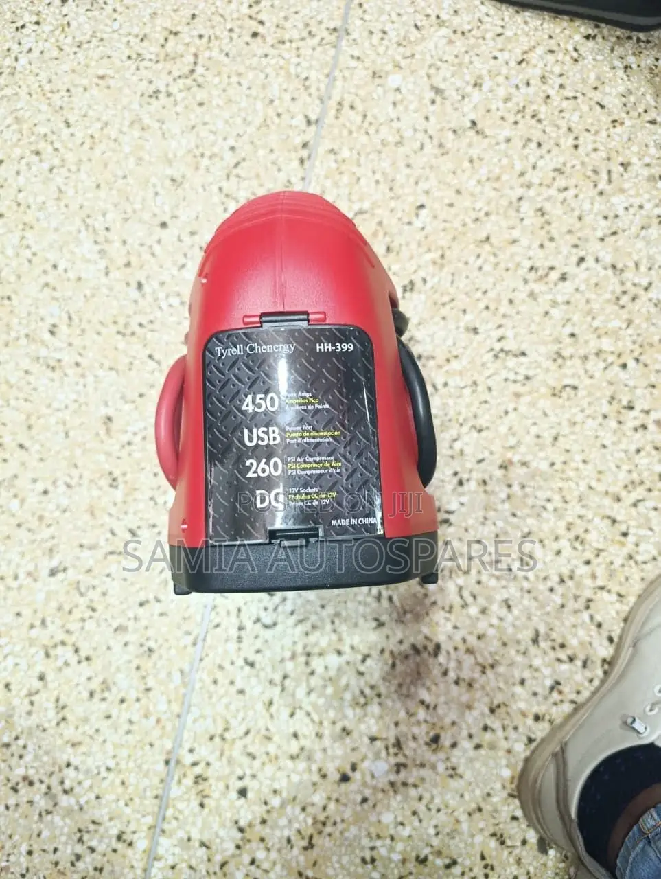 Battery Jumper With Air Compressor 
450 Amp - Hh 399