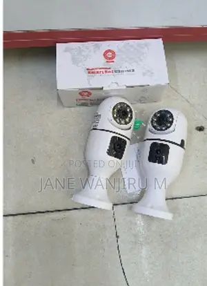/;-V380 Pro App CCTV Dual Lens 1080p Bulb Camera