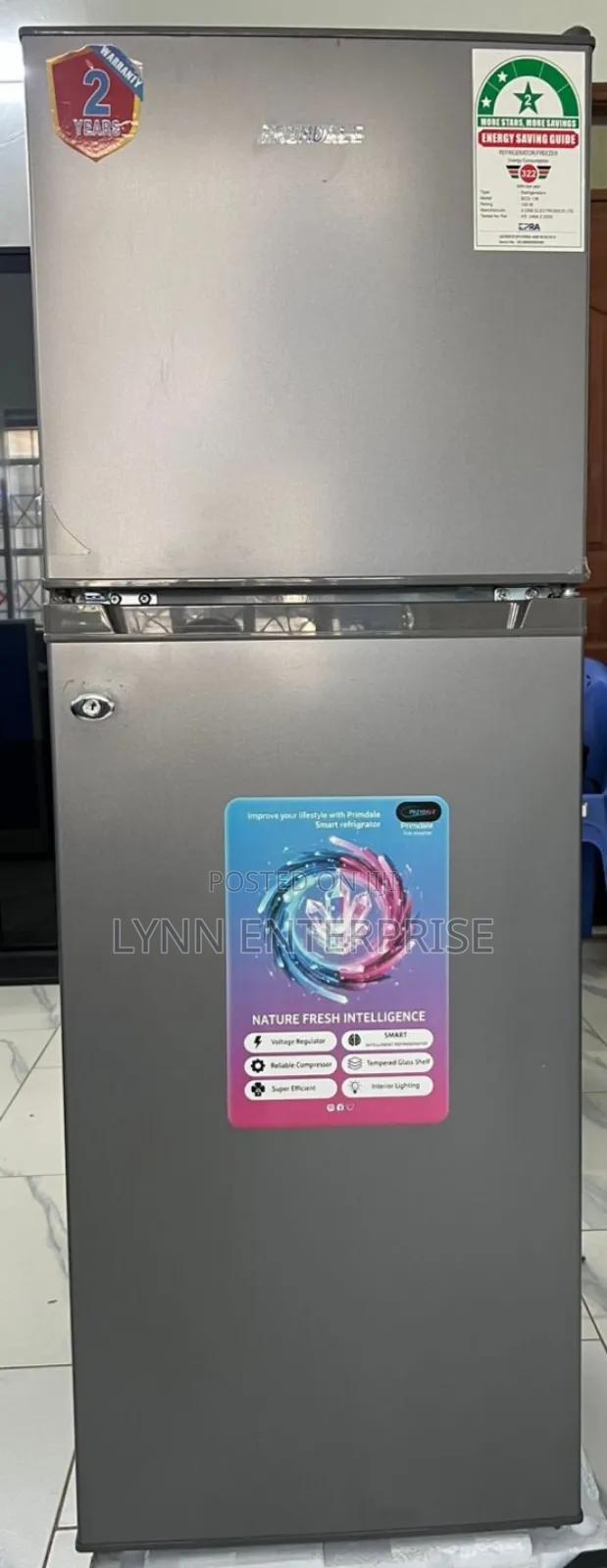 Primdale 138 Litres Large Capacity Double Door Refrigerator