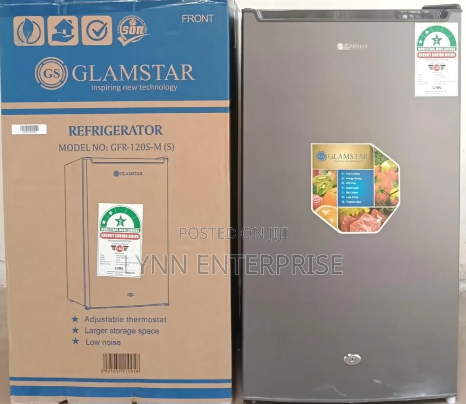 Glamstar Single Door Fridge 90litres