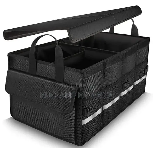 Car Trunk Organizer Black