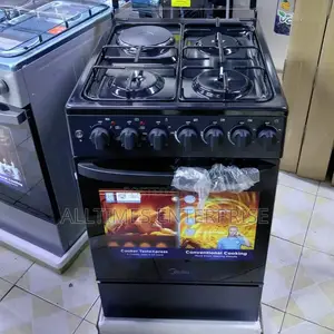 Midea 50 by 60 3g 1e Standing Cooker (5de3gih-Bk)Black