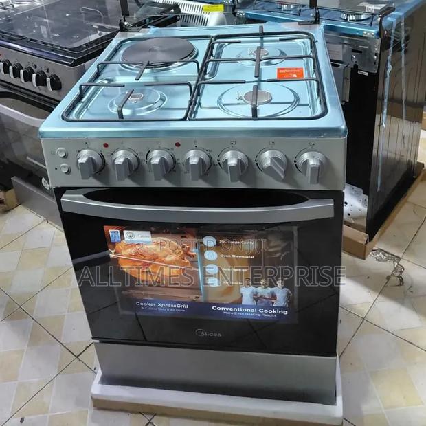 Midea 60 by 60 3g 1e (60e3g1h4f-Sl) Black - thumbnail 2