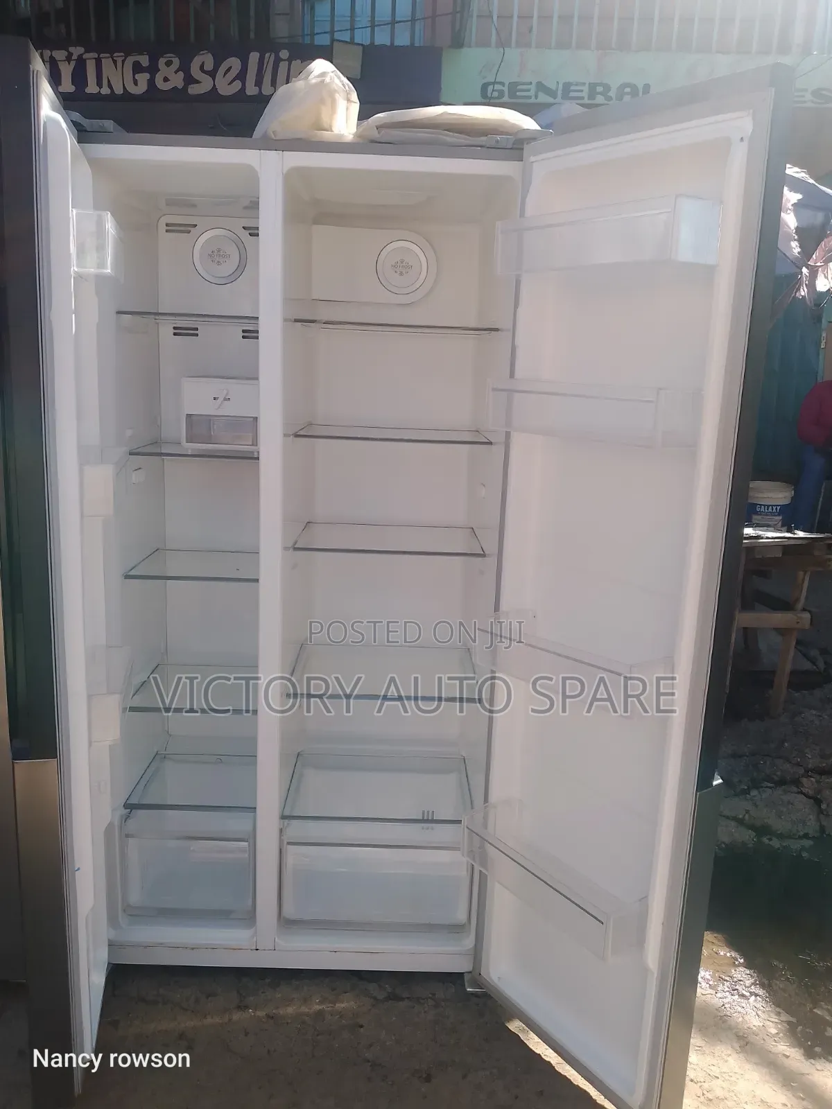 Von Clean Side by Side Refrigerator