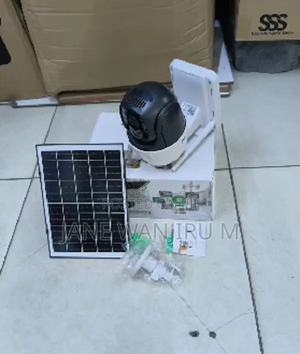 V380 PTZ Solar CCTV Camera V380 Solar PTZ 4g Camera
